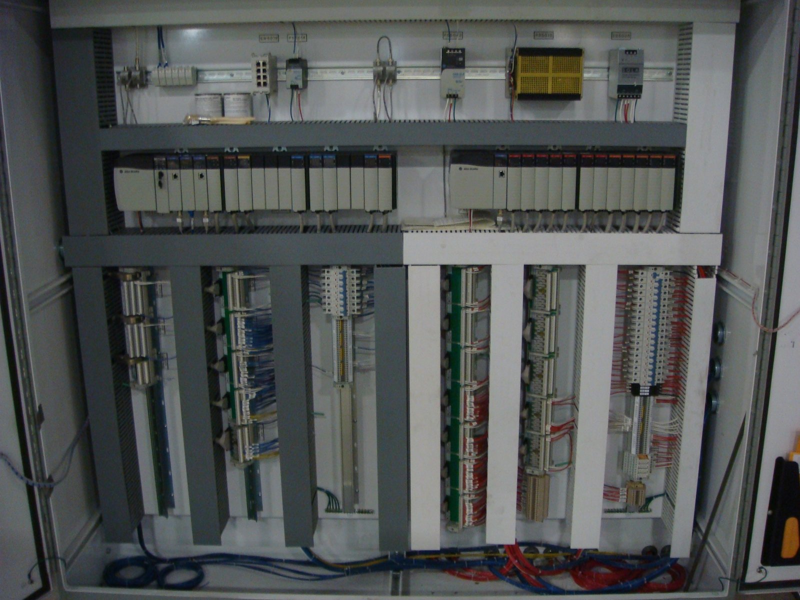 Industrial electrician, PLC panel