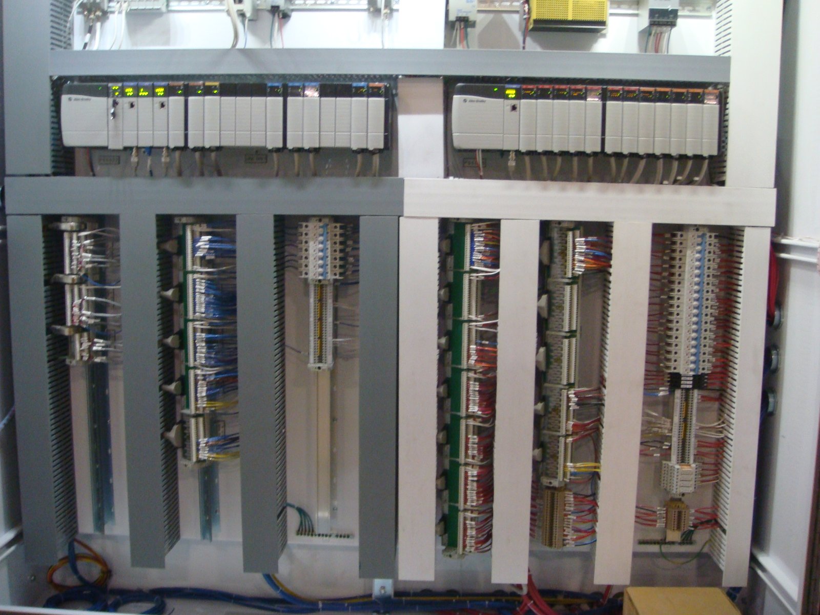 Industrial electrician, PLC panel