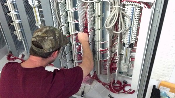 Industrial electrician, PLC panel
